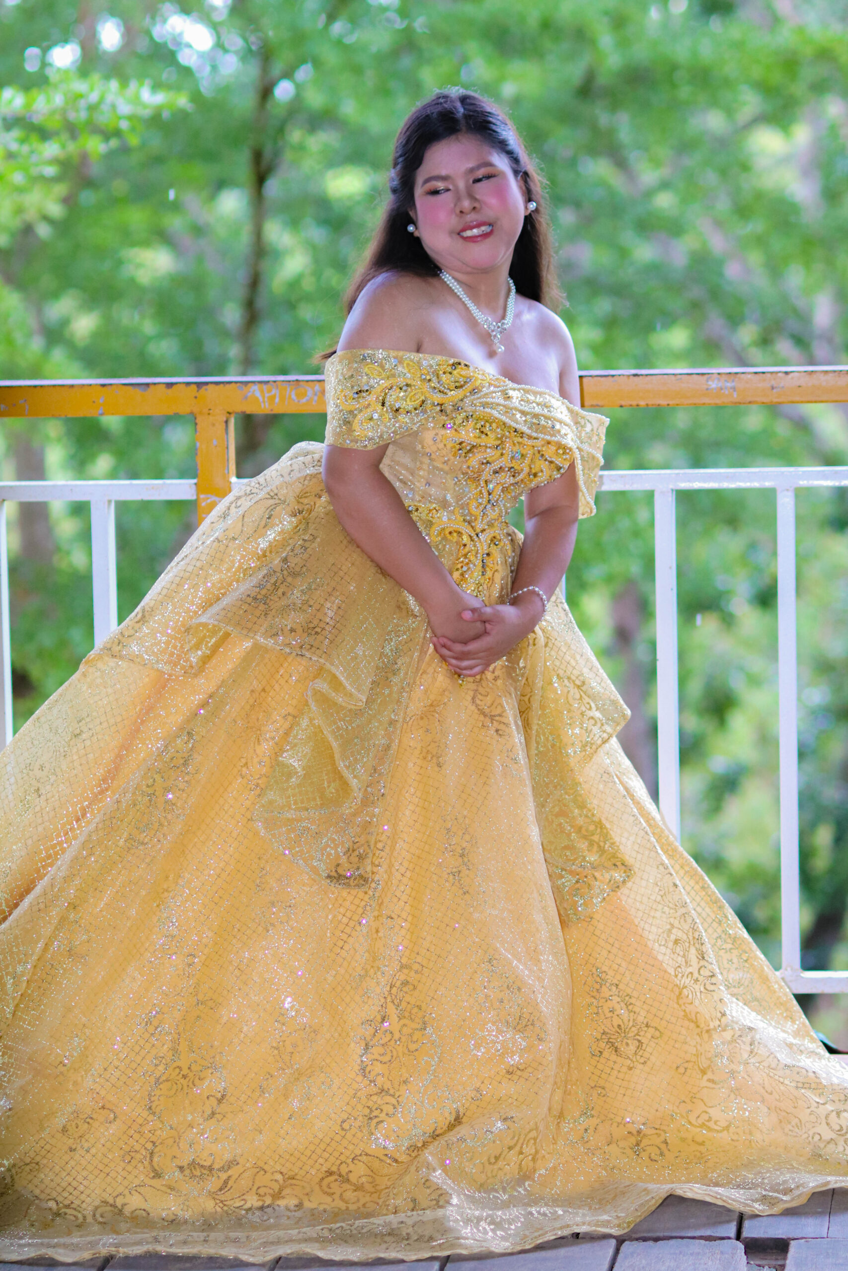 Princess pre debut styling portrait