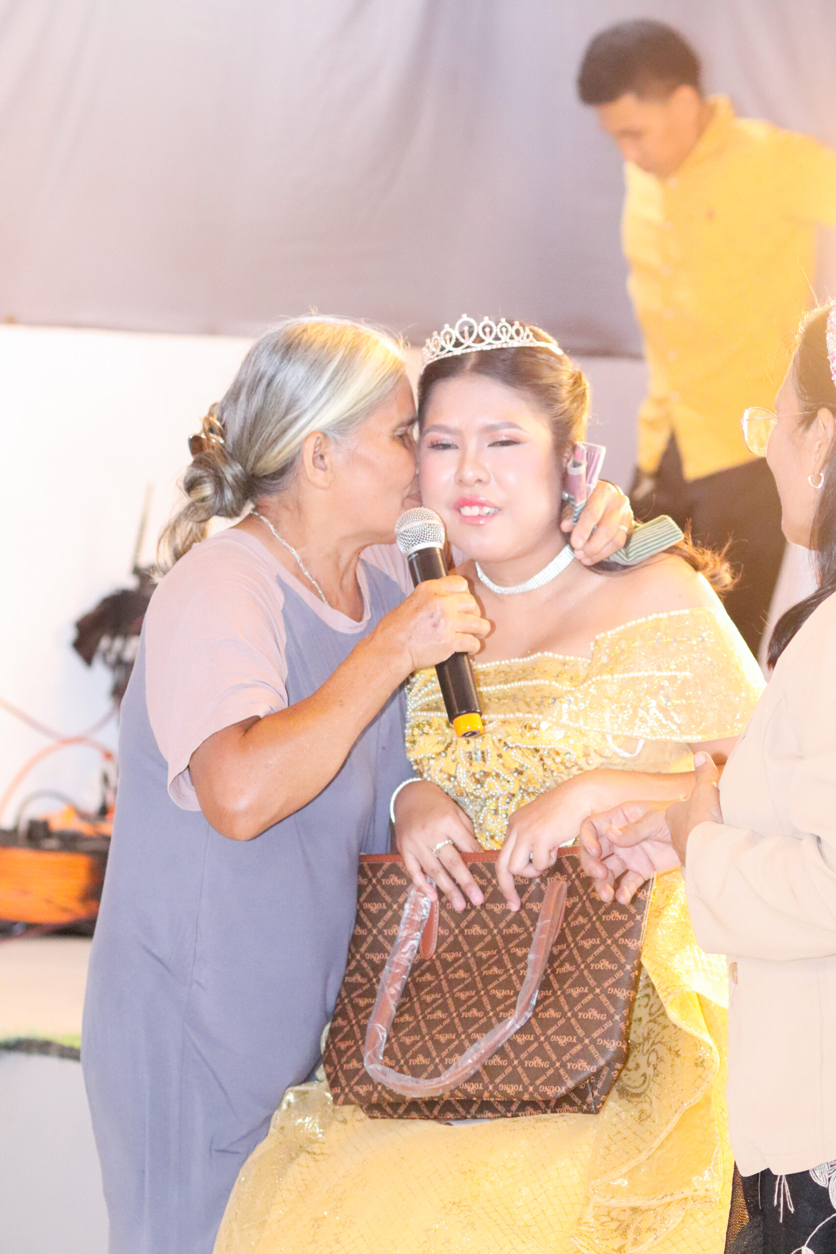 Princess Debut golden light portrait