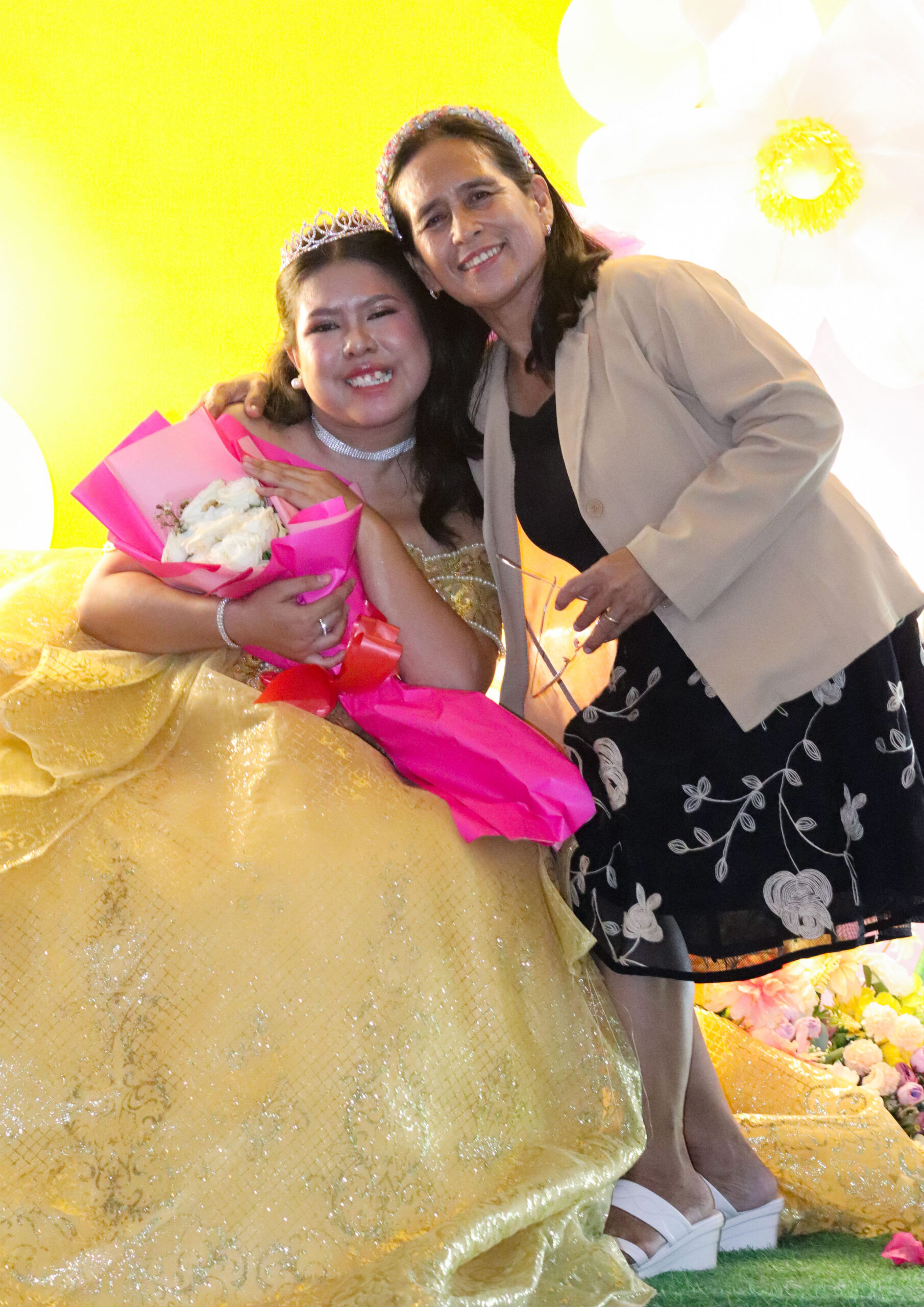 Golden light portrait for princess pre debut