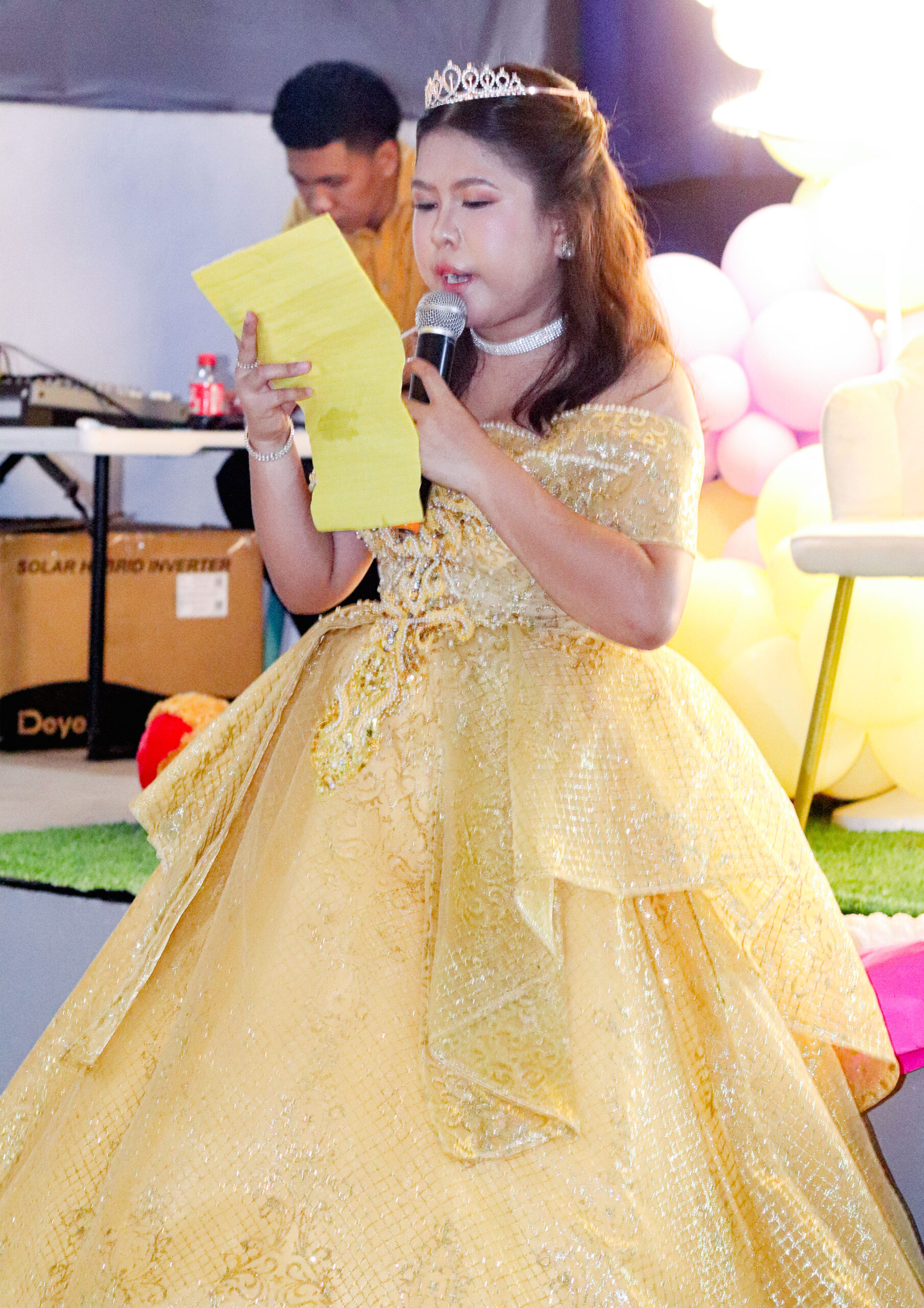 Princess Debut elegance detail frame